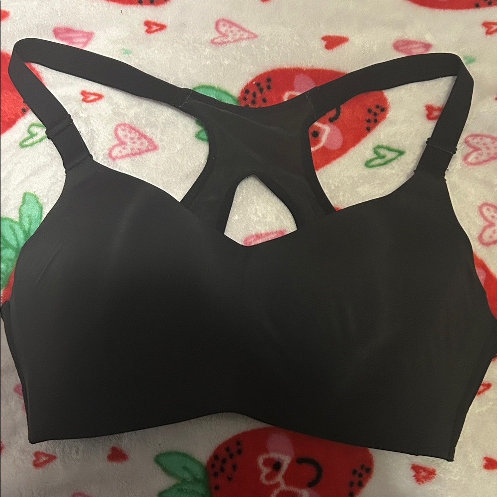 Avia Black Sports Bra with Racerback